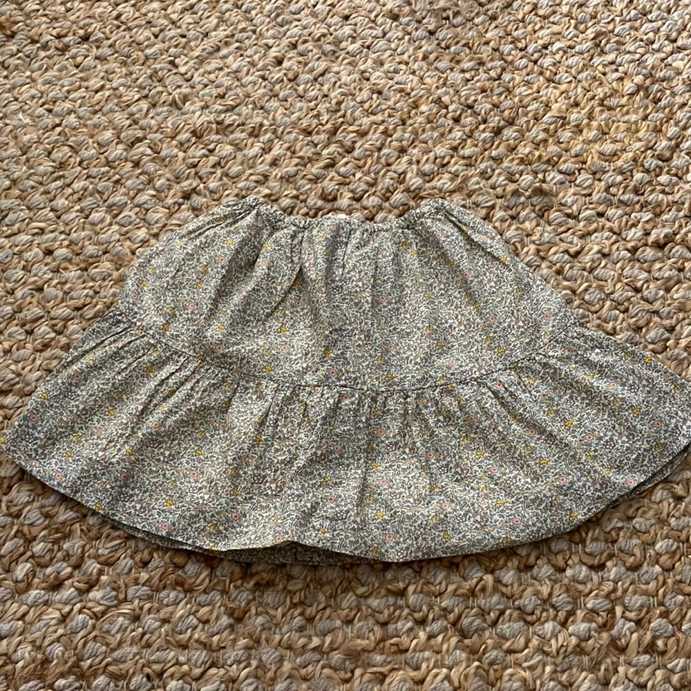 Bonpoint girls floral skirt